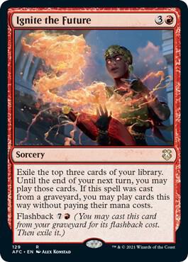 Ignite the Future 129 (Commander: Adventures in the Forgotten Realms)  | Good Games Adelaide SA