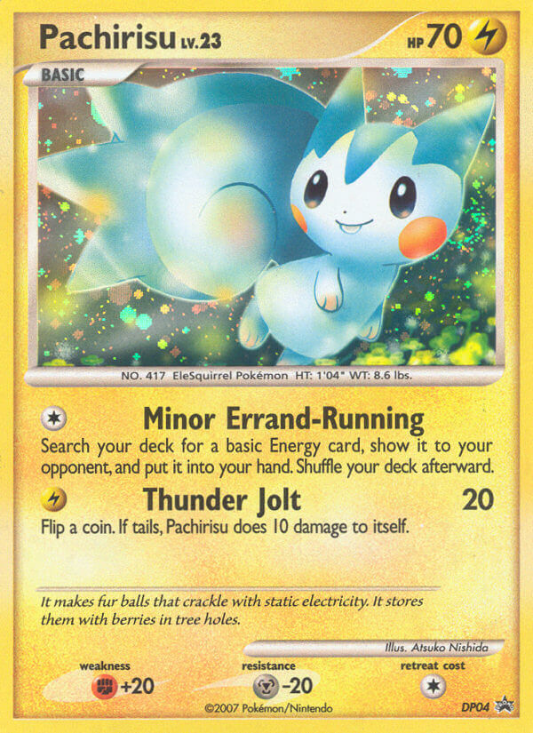 Pachirisu (DP04) [Diamond & Pearl: Black Star Promos] | Good Games Adelaide SA