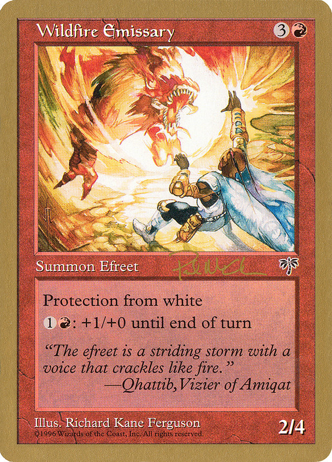 Wildfire Emissary (Paul McCabe) [World Championship Decks 1997] | Good Games Adelaide SA
