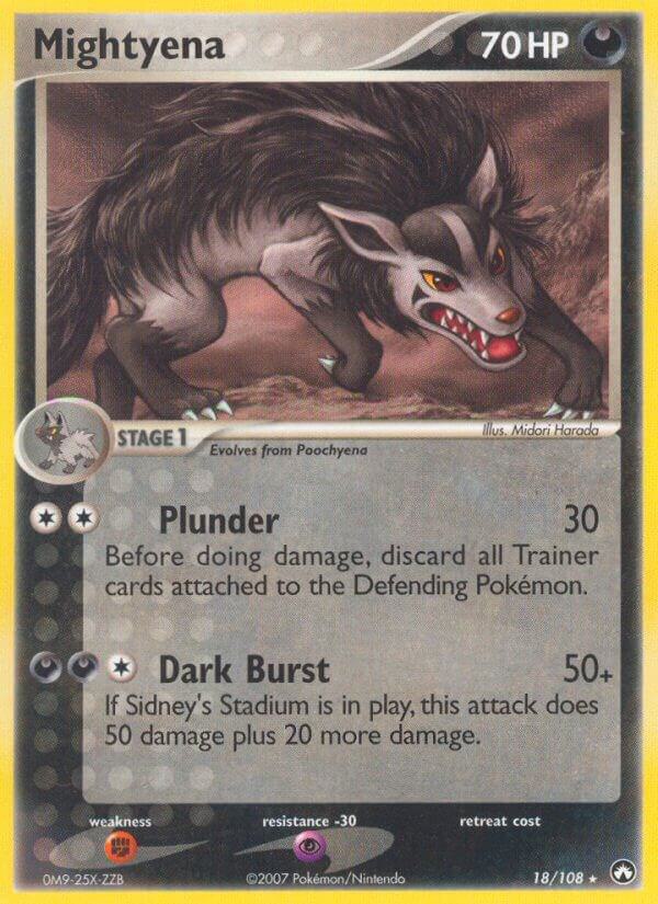 Mightyena 18/108 (Power Keepers)  | Good Games Adelaide SA