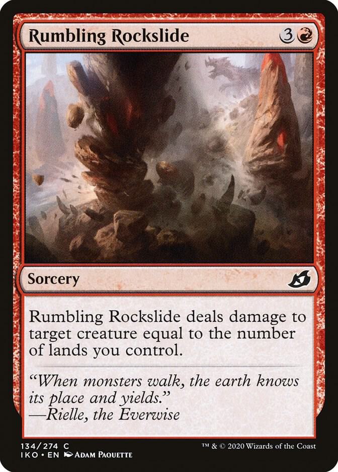 Rumbling Rockslide 134 (Ikoria: Lair of Behemoths)  | Good Games Adelaide SA