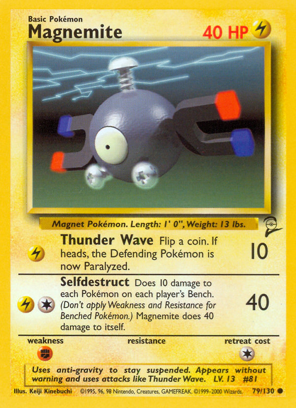 Magnemite (79/130) [Base Set 2] | Good Games Adelaide SA