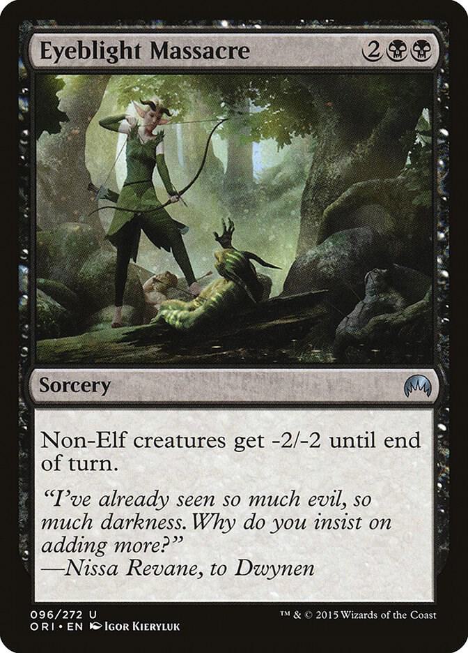 Eyeblight Massacre 96 (Magic Origins)  - Foil | Good Games Adelaide SA