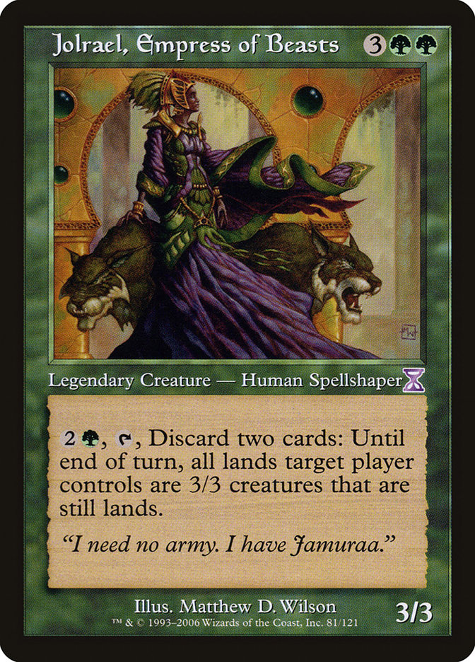 Jolrael, Empress of Beasts 81 (Timeshifted)  - Foil | Good Games Adelaide SA