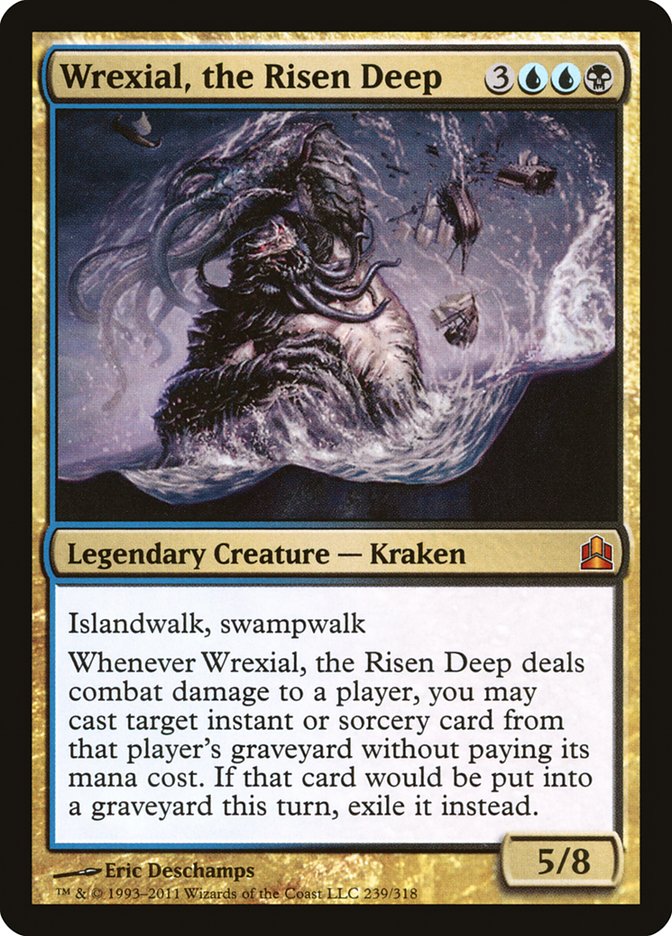 Wrexial, the Risen Deep [Commander 2011] | Good Games Adelaide SA