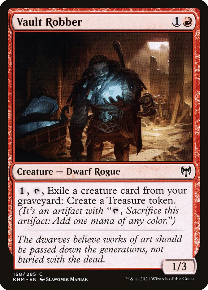 Vault Robber 158 (Kaldheim)  - Foil | Good Games Adelaide SA