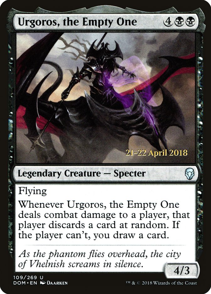 Urgoros, the Empty One [Dominaria Promos] | Good Games Adelaide SA