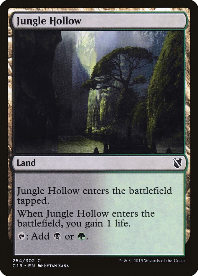Jungle Hollow [Commander 2019] | Good Games Adelaide SA