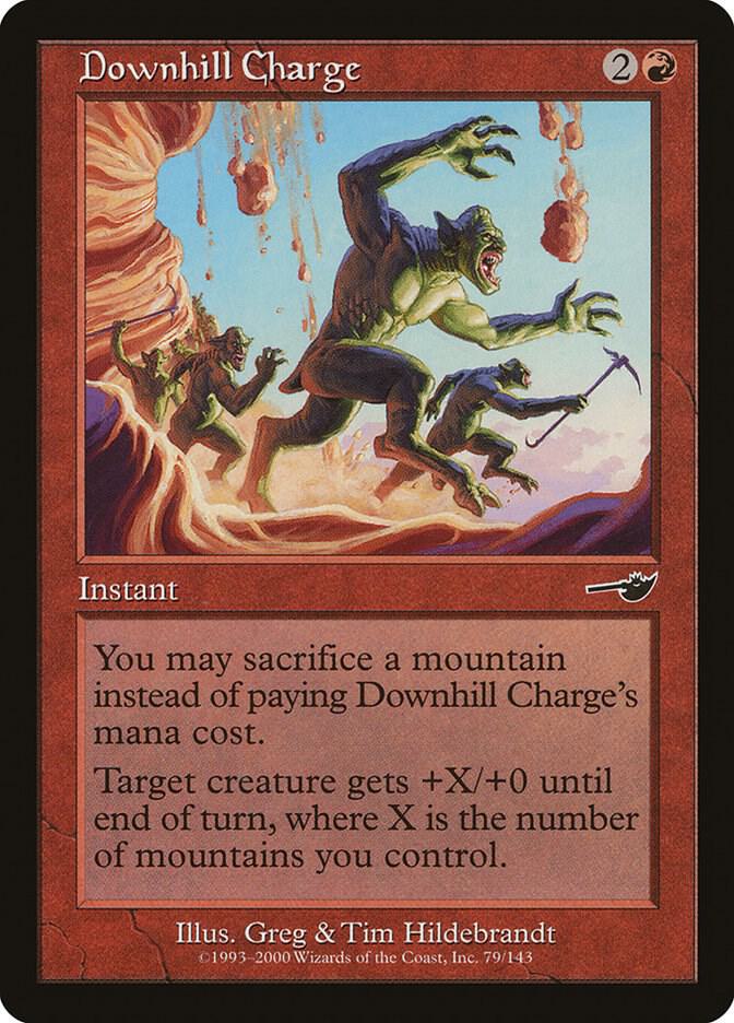Downhill Charge 79 (Nemesis)  - Foil | Good Games Adelaide SA