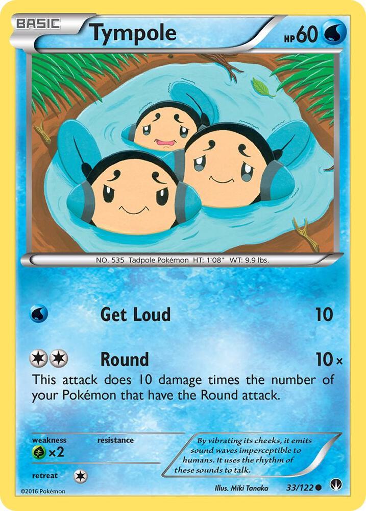 Tympole 33/122 (XY - BREAKpoint)  | Good Games Adelaide SA