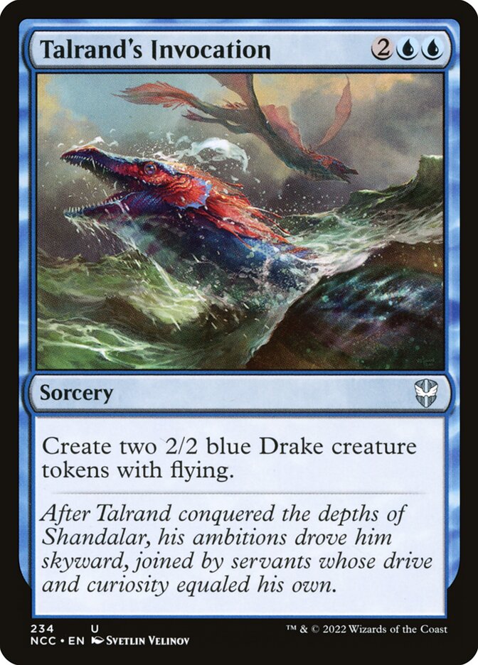 Talrand's Invocation 234 (Commander: Streets of New Capenna)  | Good Games Adelaide SA