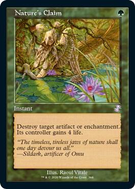 Natures Claim 364 (Time Spiral: Remastered)  - Foil | Good Games Adelaide SA