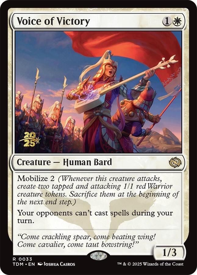 Voice of Victory 33 (Prerelease Cards)  - Foil | Good Games Adelaide SA