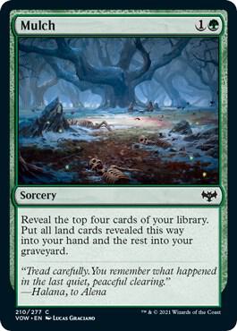 Mulch 210 (Innistrad: Crimson Vow)  - Foil | Good Games Adelaide SA