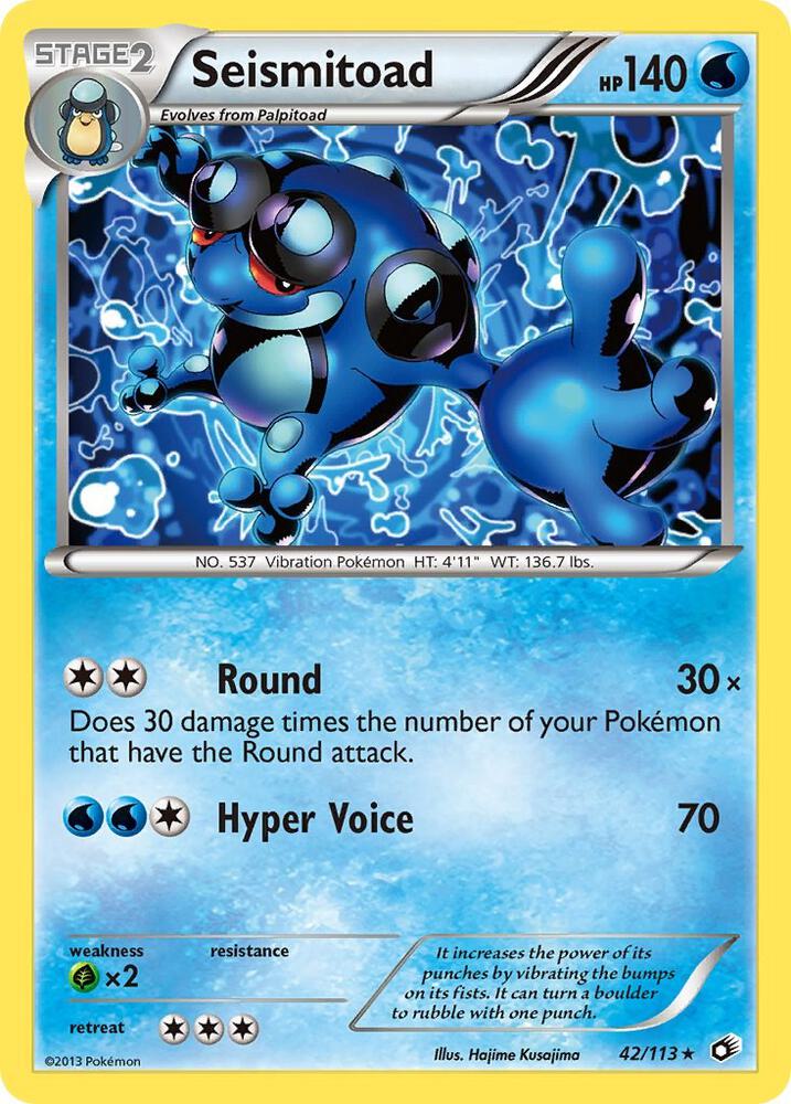 Seismitoad 42/113 (Legendary Treasures)  | Good Games Adelaide SA
