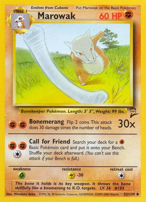 Marowak 052/130 (Base Set 2)  | Good Games Adelaide SA