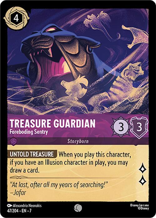 Treasure Guardian Foreboding Sentry 47/204 (Archazia's Island)  | Good Games Adelaide SA