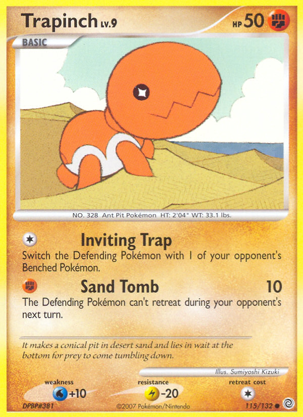 Trapinch (115/132) [Diamond & Pearl: Secret Wonders] | Good Games Adelaide SA