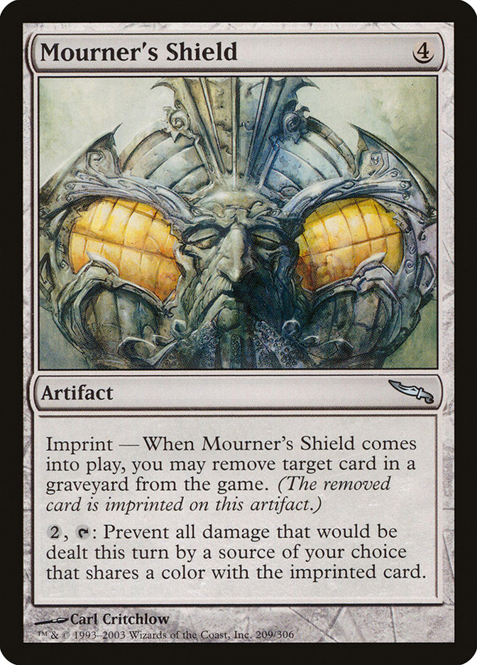 Mourner's Shield 209 (Mirrodin)  - Foil | Good Games Adelaide SA