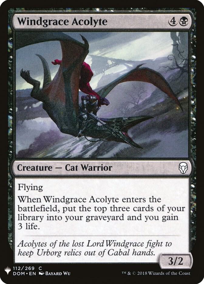 Windgrace Acolyte 112 (The List Reprints)  | Good Games Adelaide SA