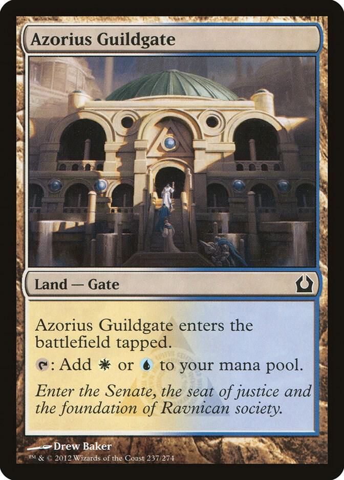 Azorius Guildgate 237 (Return to Ravnica)  - Foil | Good Games Adelaide SA