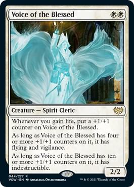 Voice of the Blessed 44 (Innistrad: Crimson Vow)  - Foil | Good Games Adelaide SA