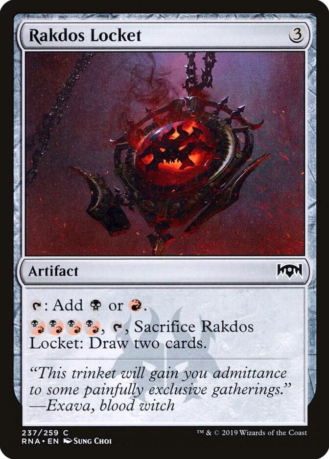 Rakdos Locket 237 (Ravnica Allegiance)  - Foil | Good Games Adelaide SA