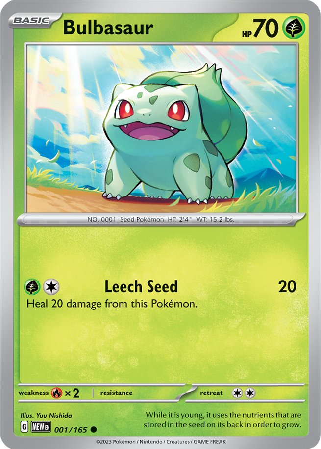 Bulbasaur (001/165) [Scarlet & Violet: 151] | Good Games Adelaide SA