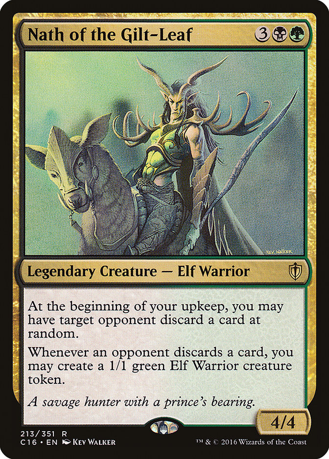 Nath of the Gilt-Leaf [Commander 2016] | Good Games Adelaide SA