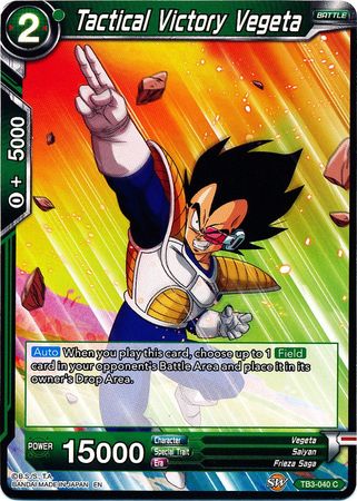 Tactical Victory Vegeta [TB3-040] | Good Games Adelaide SA