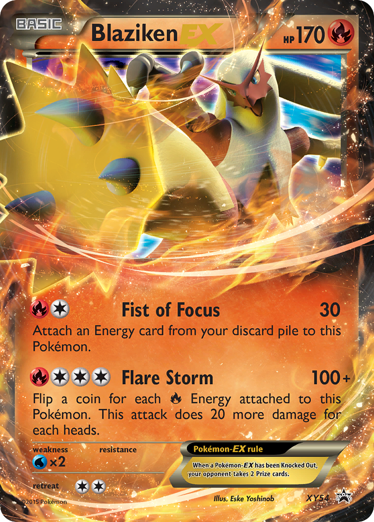 Blaziken EX (XY54) [XY: Black Star Promos] | Good Games Adelaide SA