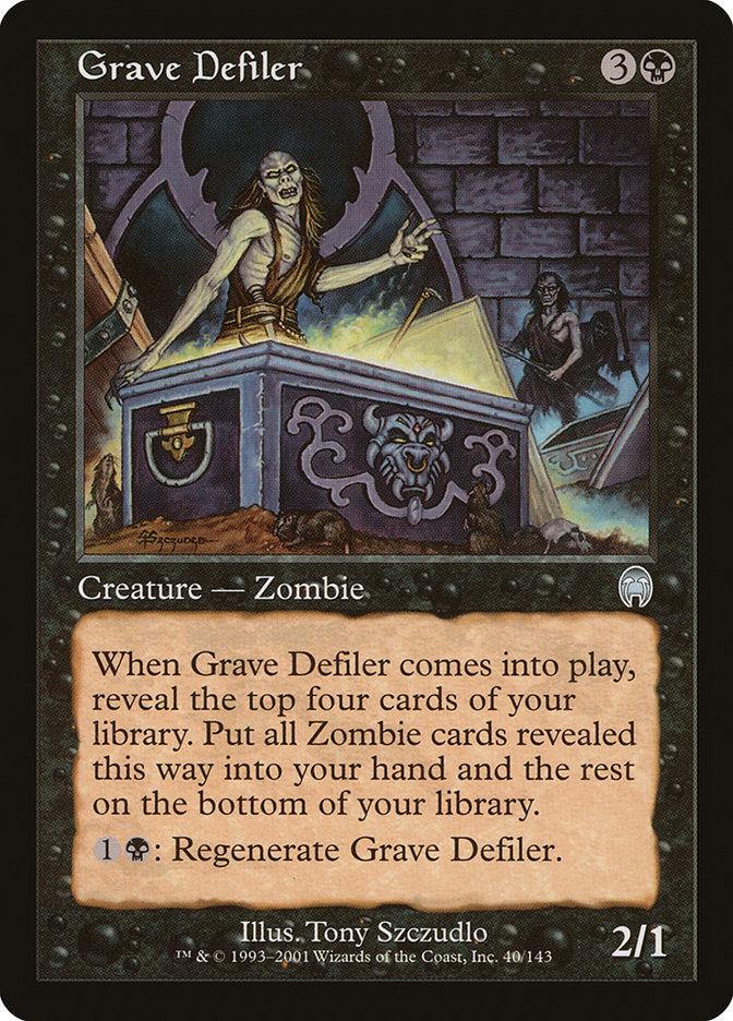 Grave Defiler 40 (Apocalypse)  - Foil | Good Games Adelaide SA