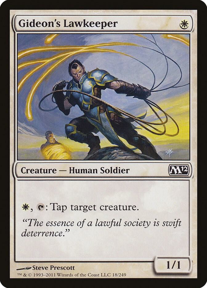 Gideon's Lawkeeper 18 (Magic 2012 (M12))  - Foil | Good Games Adelaide SA