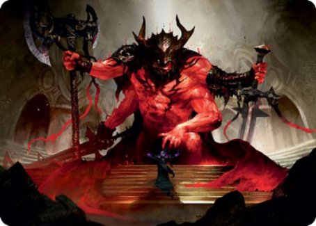 Awaken the Blood Avatar Art Card [Strixhaven: School of Mages Art Series] | Good Games Adelaide SA