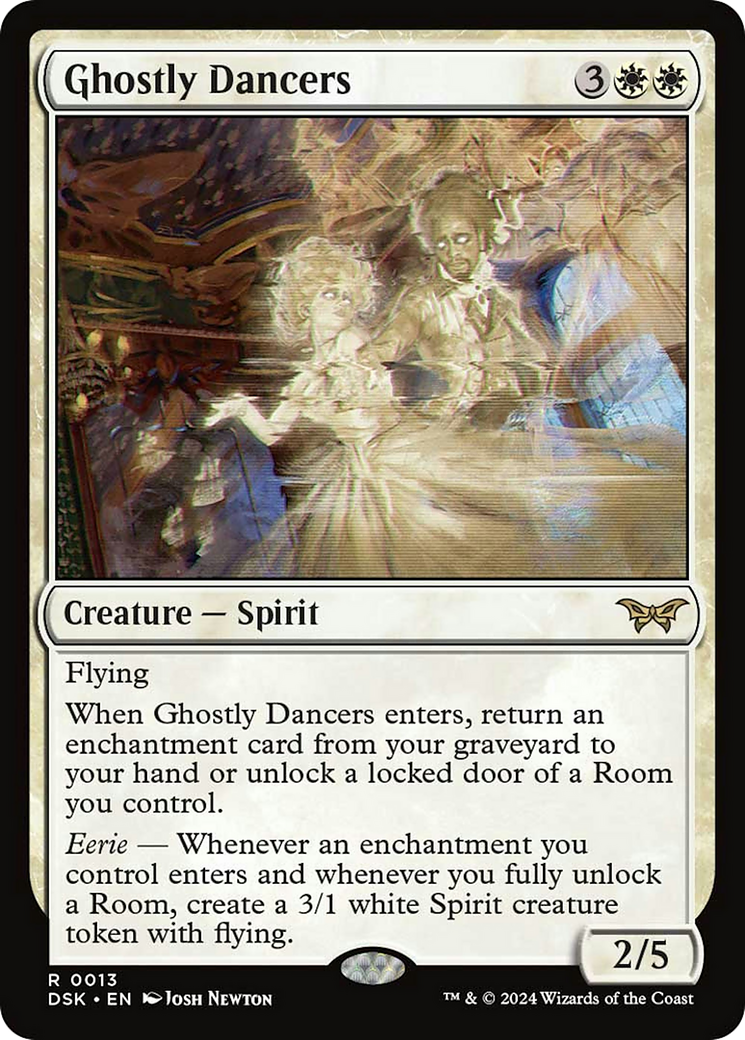 Ghostly Dancers [Duskmourn: House of Horror] | Good Games Adelaide SA