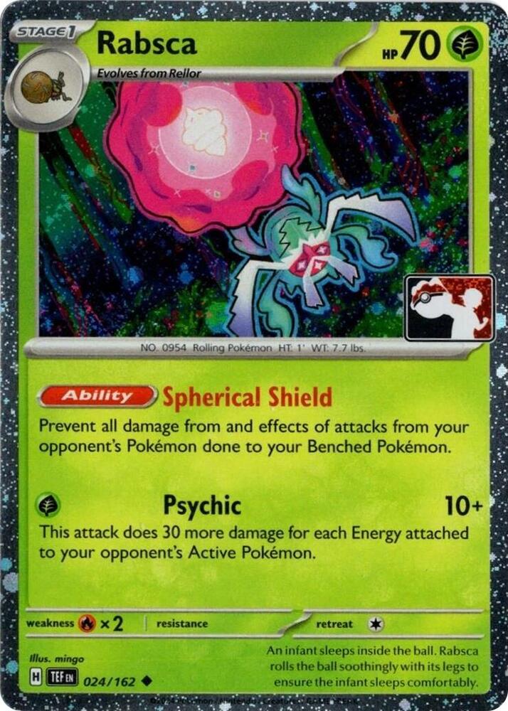 Rabsca Series 7 024/162 (Prize Pack Series Cards)  - Cosmo Holofoil | Good Games Adelaide SA