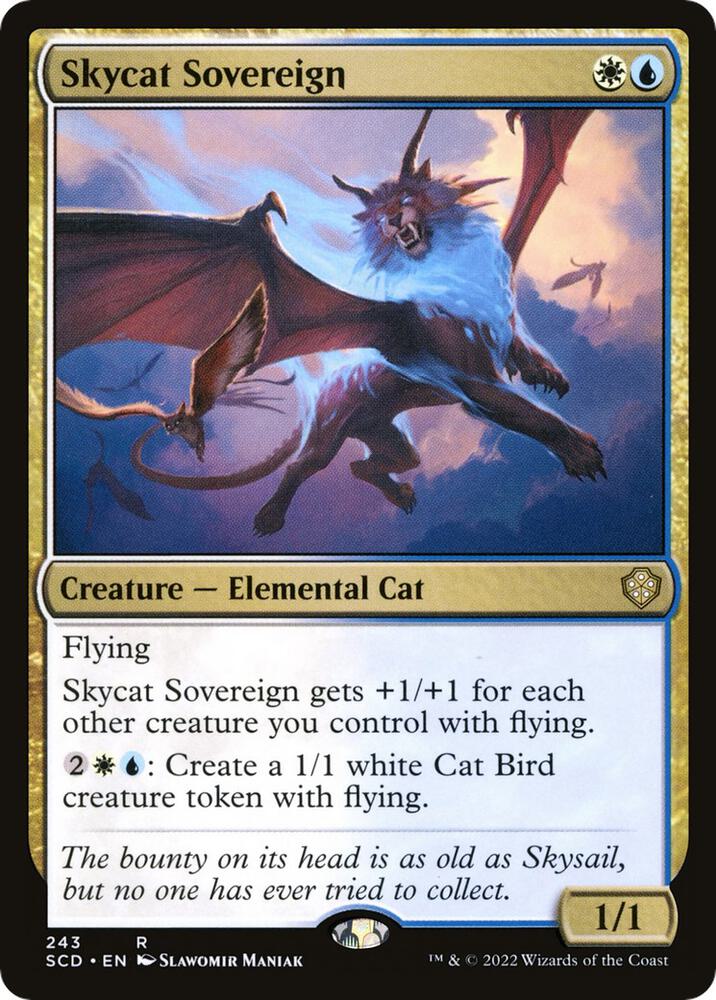 Skycat Sovereign 243 (Starter Commander Decks)  | Good Games Adelaide SA