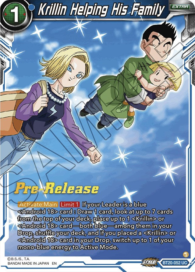 Krillin Helping His Family (BT20-052) [Power Absorbed Prerelease Promos] | Good Games Adelaide SA