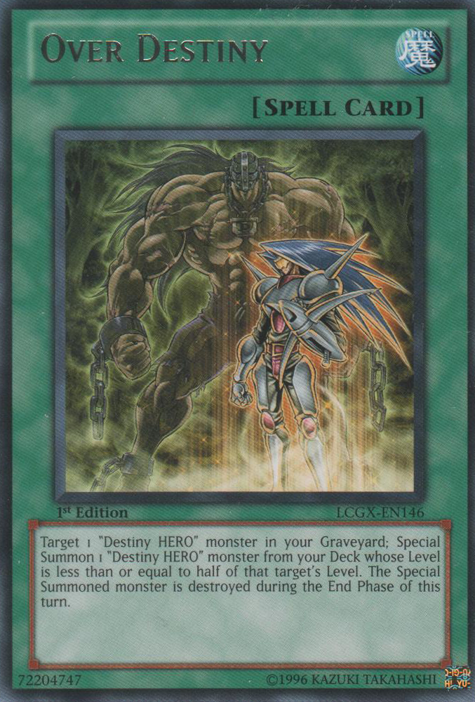 Over Destiny [LCGX-EN146] Rare | Good Games Adelaide SA