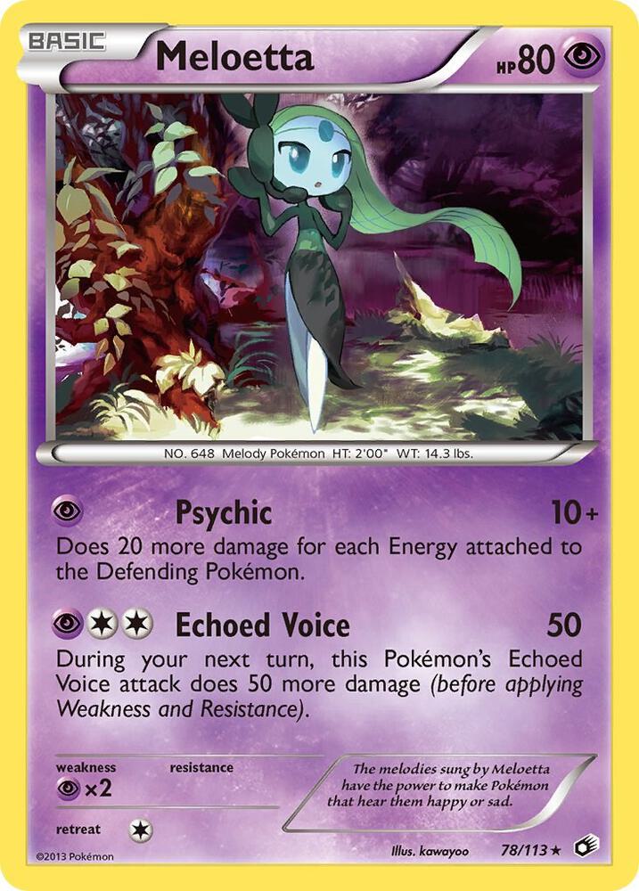 Meloetta 78/113 (Legendary Treasures)  - Holofoil | Good Games Adelaide SA