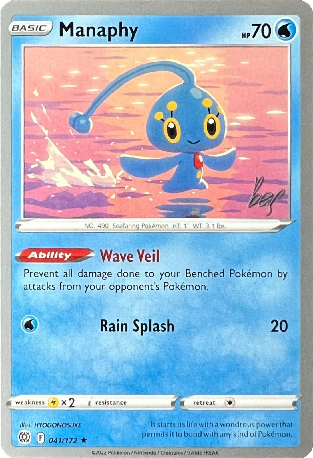 Manaphy (041/172) (Cheryl Again - Sebastian Lashmet) [World Championships 2022] | Good Games Adelaide SA