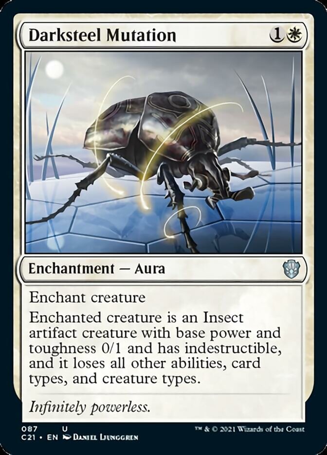 Darksteel Mutation [Commander 2021] | Good Games Adelaide SA