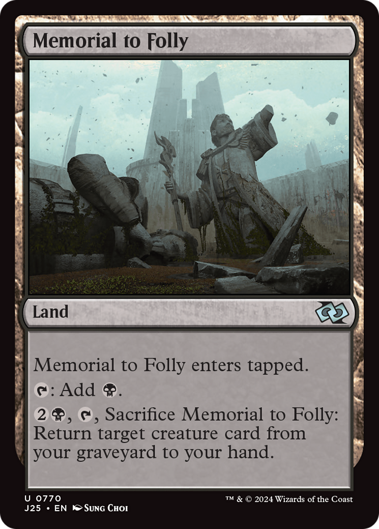 Memorial to Folly [Foundations Jumpstart] | Good Games Adelaide SA