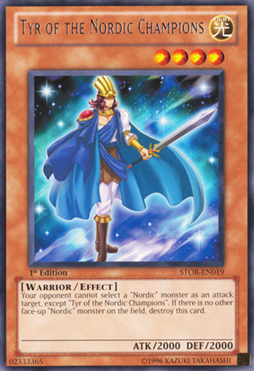 Tyr of the Nordic Champions [STOR-EN019] Rare | Good Games Adelaide SA