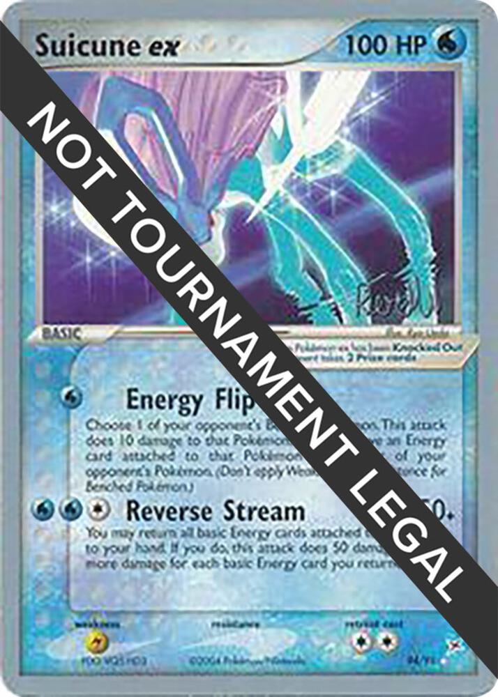 Suicune ex 2004 Reed Weichler 94/95 (World Championship Decks)  | Good Games Adelaide SA