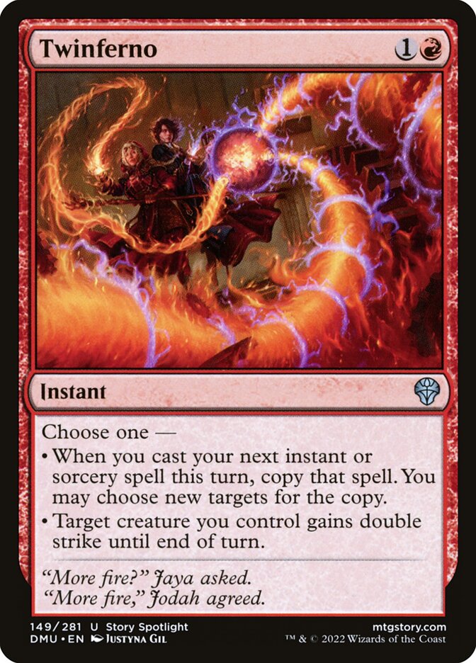 Twinferno 149 (Dominaria United)  - Foil | Good Games Adelaide SA