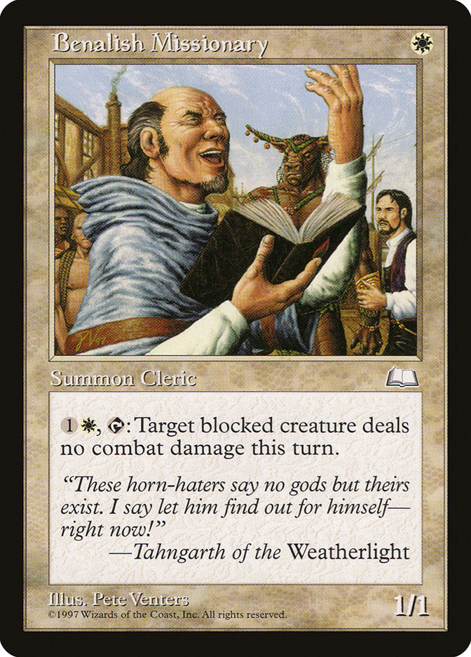 Benalish Missionary  (Weatherlight)  | Good Games Adelaide SA