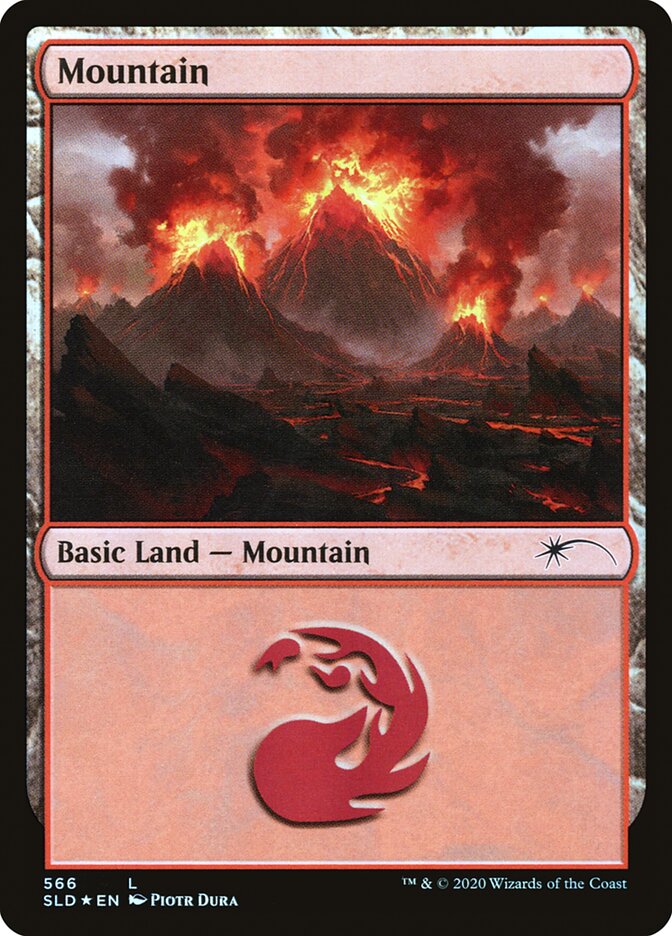 Mountain (Seismic) (#566) [Secret Lair Drop Promos] | Good Games Adelaide SA