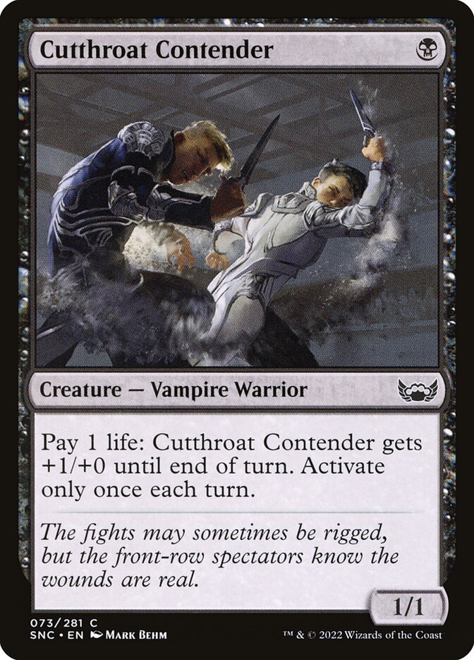 Cutthroat Contender 73 (Streets of New Capenna)  | Good Games Adelaide SA
