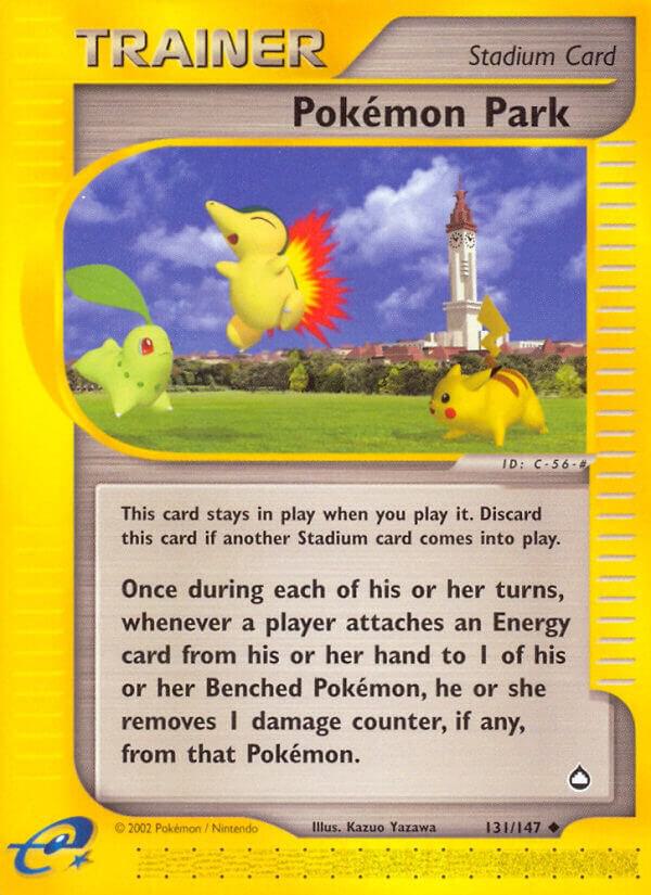 Pokemon Park 131/147 (Aquapolis)  | Good Games Adelaide SA